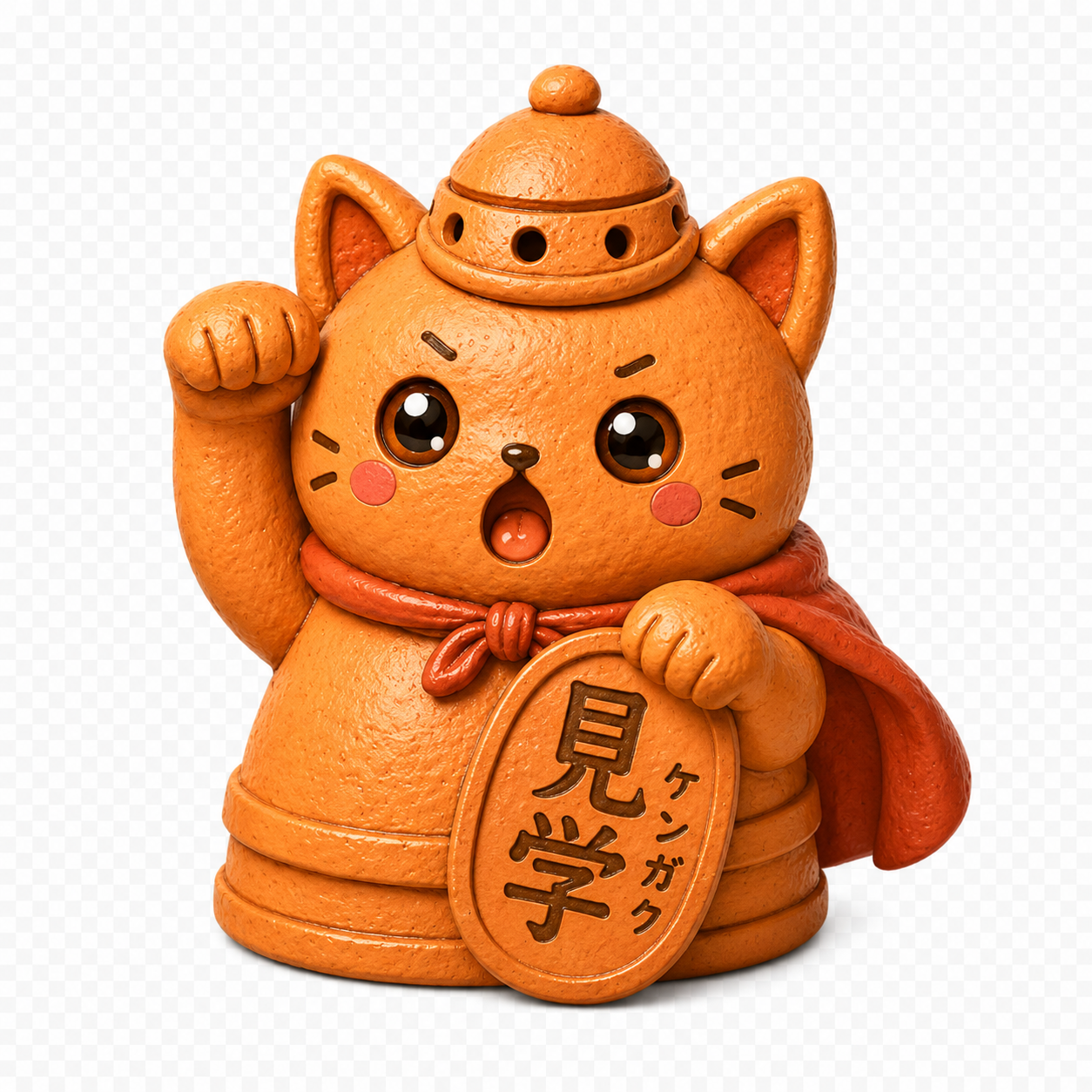 れきにゃん — レキサクのマスコットキャラクター